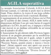 Articolo sul periodico Cose Cittadine - maggio 2009